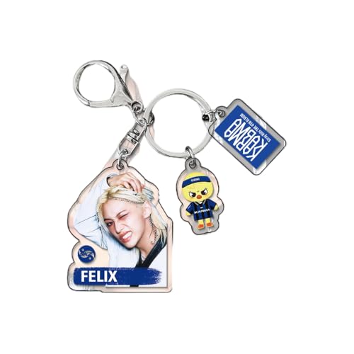 Stray-Kids - Llavero KARMA SK-Z llavero acrílico, felix, 5.5cm