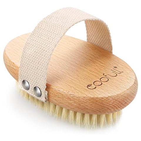 Cepillo exfoliante corporal con cerdas de jabalí y madera de haya Cover