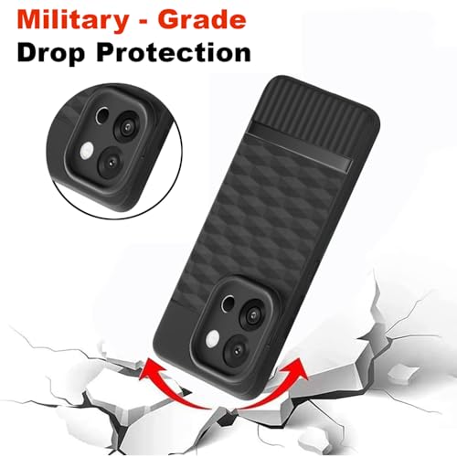 Image of Shockproof Case for OnePlus 13s 5G / 13T 5G | Full Camera Protection | TPU Flexible Back Cover for OnePlus 13s 5G / 13T 5G (Matte Black)