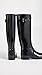Hunter Original Refined Gloss Rain Boots Black 9