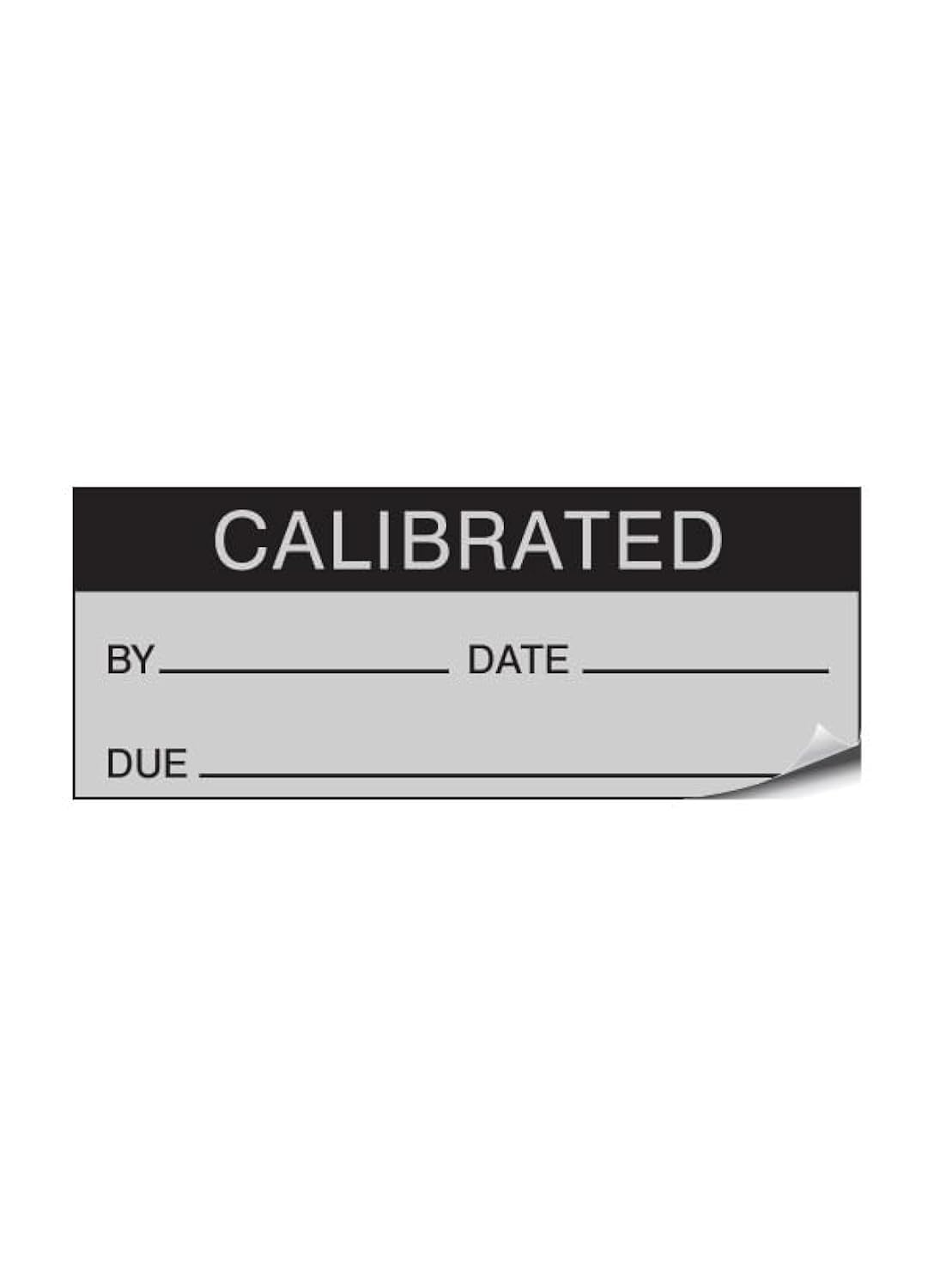 Calibrated - Aluminium Foil 38mm x 15mm Labels Stickers - Price per Pack of 140 Labels (P/NO. 7824036AMZ)