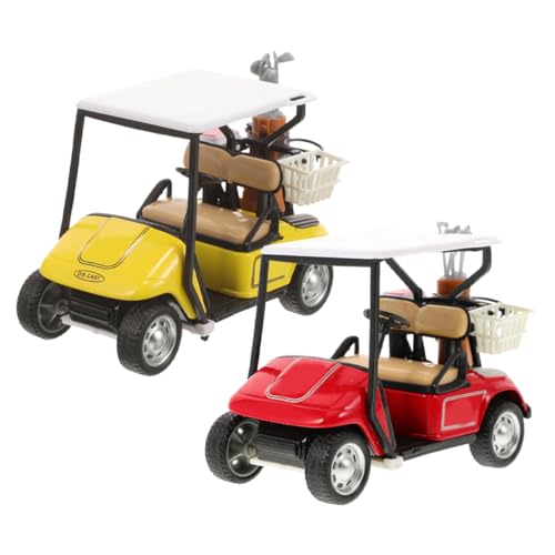 BESTonZON Miniatur Golfwagen Modelle 2er Set