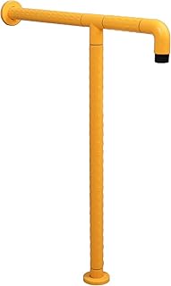 Barra de agarre de baño antideslizante mango de ducha de acero inoxidable 304 barandillas de soporte de seguridad para ducha inodoro amarillo (color: amarillo)