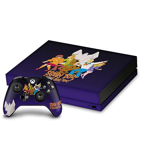 Xbox One X vinyle autocollant Scooby-Doo cadeau idéal pour gamer nostalgique