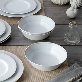 Elevate Your Dining Experience: Buy the Noritake Linen Road 12-Piece Set in Elegant White Today – Noritake