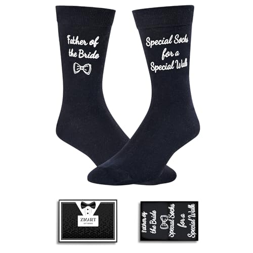 HAPPYPOP Wedding Gifts for Bride Groom - Mother & Father of the Bride & Groom Wedding Socks