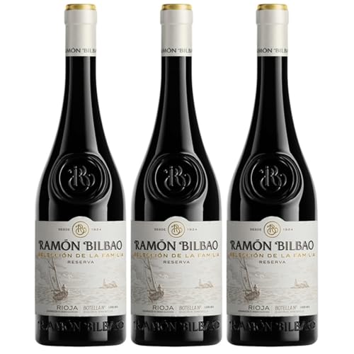 Bodegas Ramón Bilbao Reserva Selección de la Familia Rotwein trocken Spanien inkl. FeinWert E-Book (3 x 0.75 l)