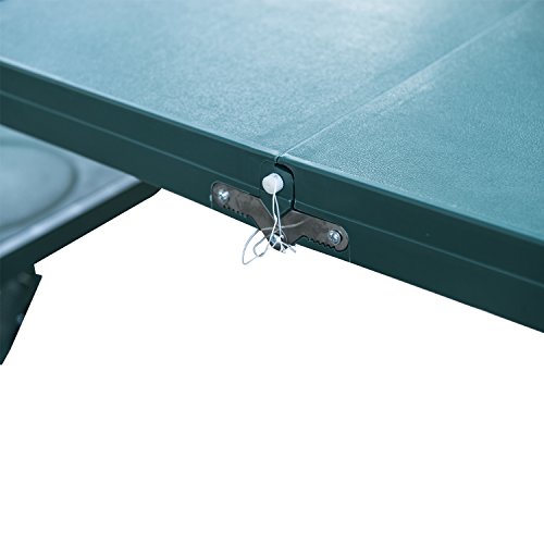 Outsunny Tavolo da Picnic con 4 Sedie Richiudibile...