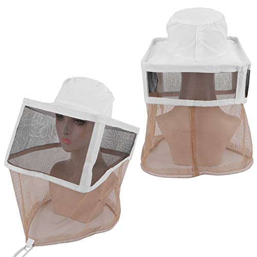 Tampa de Proteção de Abelha, Chapéu de Rede Anti-abelha, Acessórios de Proteção de Apicultura, Tampa