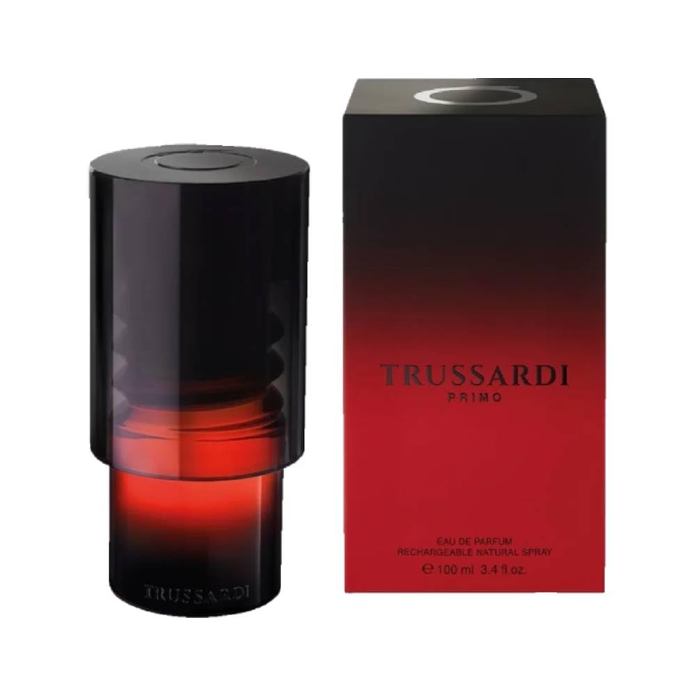 Trussardi Primo – Confezione Regalo per Lui: Profumo Eau de Parfum 100 ml + Shampoo Shower Gel 100ml + Beauty Case Uomo