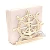 Nautical Ship?s Anchor/Coastal/Lunch Napkin Holder Off-White By The Metal Magician 41Xddu3DVfL. SS100