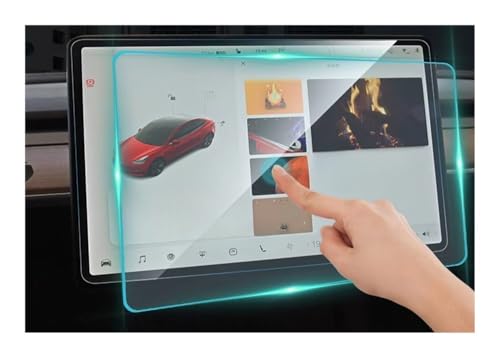 Protection d'écran Tesla anti-reflet pour éliminer les traces - 5