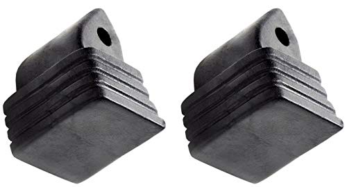 Inliner-Bremse Bremsstopper Bremsklotz aus TPR für Inlineskates Raven Pulse, Celeste, Angel, Sensor, Spirit, Expert, Breathe, Vella/Croxer Dahlia (schwarz)