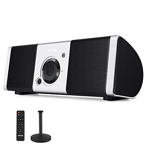 Prfom Portable Bluetooth Speaker With Bassup Technology, Ipx4 Waterproof, 24H Playtime, With Remote Control, With Detachable Stand, 20W Louder Stereo Sound For Outdoors, Indoor,Camping #TOP27