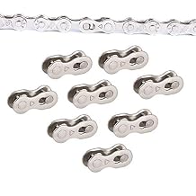 8 Pairs Reusable Bicycle Missing Link for 6, 7, 8, 9, 10,11,12 Speed Chain 6 7 8 Speed