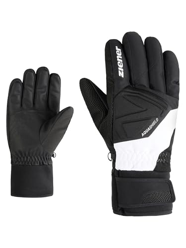 Gants de ski imperméables homme Ziener Gatis-Z avec protection thermique contre le froid