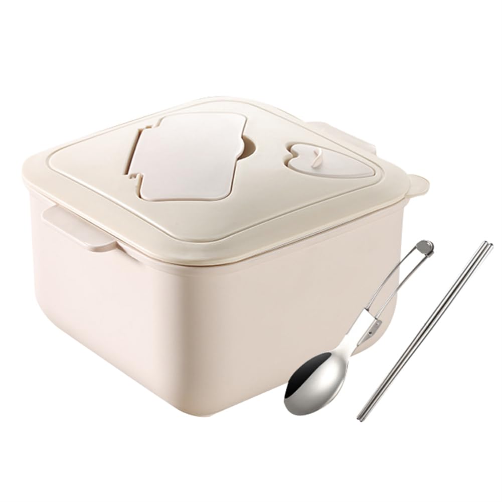 Amazon.co.jp: ラーメンどんぶり ラーメン茶碗 蓋付き四角い即席