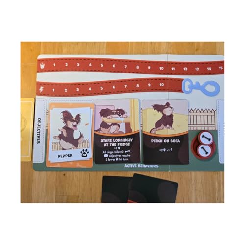 Treat, Please! Juego de mesa familiar de perros 2-4 jugadores miniatura 3
