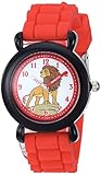 Disney Kids' Plastic Time Teacher Analog Quartz Silicone Strap Watch