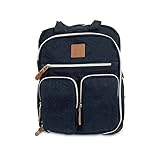 Mochila Mommy Bag Azul Escuro MM3302