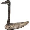 Rustic Large Wooden Goose Figurine 13 Inch x 12 Inch