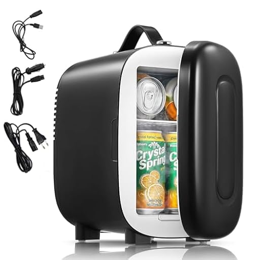 FOHERE Mini Nevera 5 Litros / 6 Latas | USB+CA+CC | Modo silencioso, portátil y compacto | Nevera pequeña para dormitorios, coches, oficinas, cuidado de la piel, viajes (negro) | Ya disponible en tu tienda friki favorita! En mundofriki.es! FOHERE Mini Nevera 5 Litros / 6 Latas | USB+CA+CC | Modo silencioso, portátil y compacto | Nevera pequeña para dormitorios, coches, oficinas, cuidado de la piel, viajes (negro) | Ya disponible en tu tienda friki favorita! En mundofriki.es!