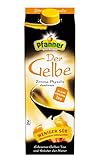 Pfanner Der Gelbe Zitrone Physalis zuckerreduziert – Direkt aufgebrüht aus Alpenkräutern, gelbem Tee und mit Physalissaft und Zitronensaft verfeinert (1 x 2 l)
