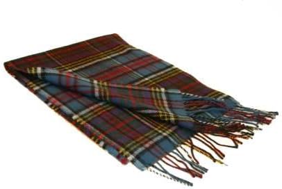 I LUV LTD Anderson Tartan Scarf Modern Lambswool - Image 2