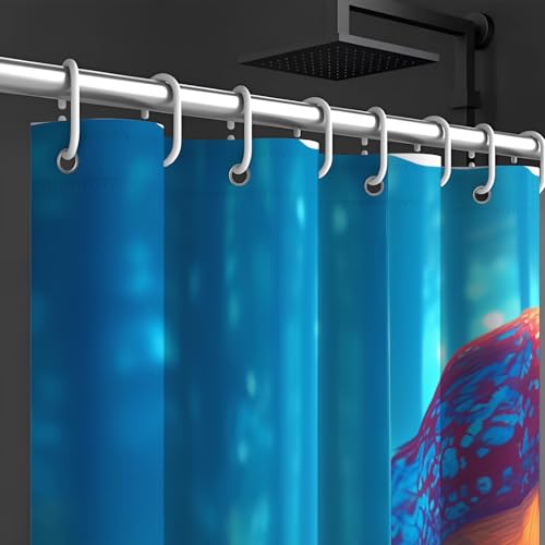 Rideau de douche forêt féerique pour une évasion sensorielle unique sous la douche - 5