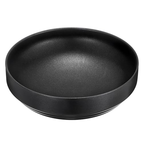 Hipiwe Vintage Decorative Accent Bowl 8.3" Large Black Industrial Bowls