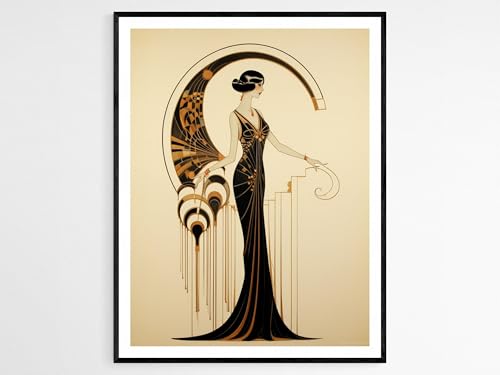 Tableaux muraux inspirés de Gatsby pour un salon art déco unique