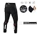 FORBEMK Men's Mountain Bike Cycling Bicycle Riding MTB Pants, Quick-Dry Lightweight Breathable BMX Downhill Bike Pants-Light Grey-30