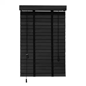 Jolan Wooden Blinds,Horizontal Venetian Window,Venetian Blinds with Rope,Sunshade/Breathable,Indoor/Outdoor/Office Decoration,60x180cm/23.5x71in