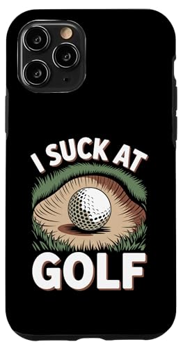 I Suck At Golf Joke ʔSt s Ȓj St X}zP[X iPhone 11 Pro p