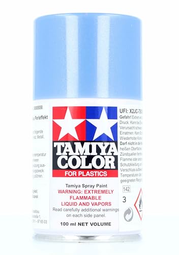 TS58 Bombe aérosol Bleu Clair Nacre pour repeindre vos maquettes