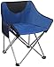 Produits de haute qualité Chaise de pêche portable, extérieure de pêche pliante de camping de pêche pliante Jardin Chaises de lune avec sac de rangement Tabouret en tissu de voyage ( Color : Blue )