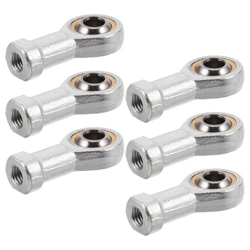 Palier d'extrémité M8x1.25 en acier chromé pour alignement mécanique précis de vos machines