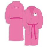 100% algodón expuño CTI 037993 Hello Kitty Albornoz para niñas 2/4 años, Color Fucsia
