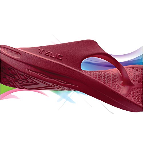 Image of Telic Unisex Adult Energy Flip Flop Arch Support Cushioned Sandals