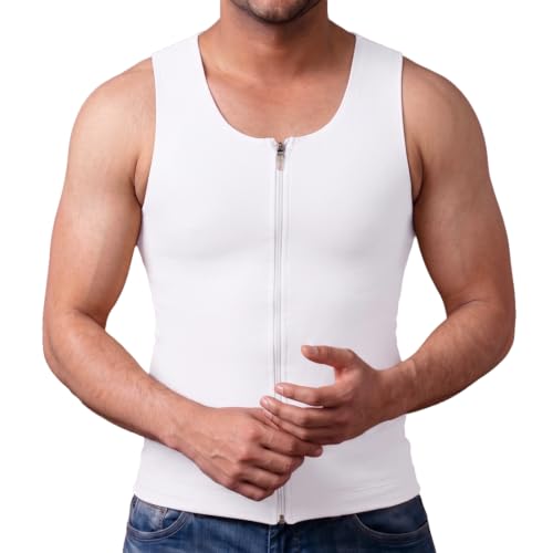 Image of dermawear Men Zenrik-G Gynaecomastia Shapewear Vest for Chest and Abdomen