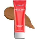 ANJOROUSA Tattoo Cover Up Makeup Waterproof,No Transfer Body Coverage Perfector,Full Coverage Body Foundation & Tattoo Concealer (Bronze)