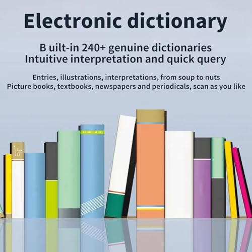 Plyisty Translation Pen, Scan Reader Pen, 112 Languages Online Translation, 3.69in Screen, Dictionary Pen - Image 3