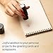 Self-Inking Stamps for Teachers, Teacher Stamper for Classroom and School, Greeting Cards and Scrapbooks Emoji Stamp (Thumbs Up, Red)