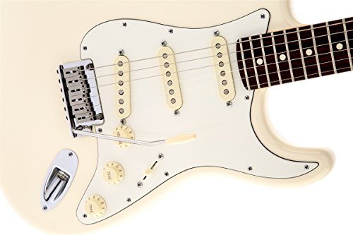 Fender Jeff Beck Stratocaster Electric Guitar, Rosewood Fingerboard - Olympic White - Image 4