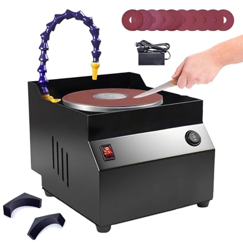 Machine d'affûtage de couteaux 120W à 7 vitesses réglables
