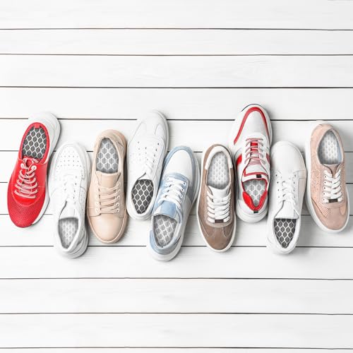 3 Pairs No Show Socks Sockless Shoe Liner No Slipping Stinking Washable Barefoot Shoe Insert for Women Men (Simple Style) 5