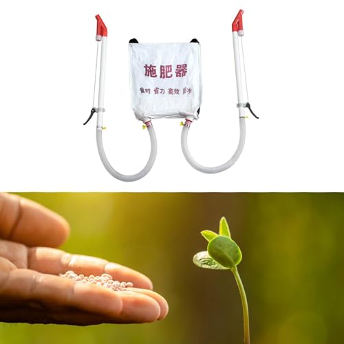 Manual Granular Spreader con Mochila 10 kg Capacidad miniatura 4