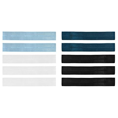 Fashion First Aid Button Extenders: Comfortable Collar & Belly Breathing Room, 4 colors, Value 10 Pack Cover
