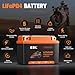 EBL YTX4L-BS YTZ5S-BS YTX5L-BS YTZ6-BS Lithium Motorcycle Battery LiFePO4 12V 2.5Ah,150A Built in BMS Powersports Battery for ATV, UTV, Jet Ski, Snowmobile, Quad, Motor bike,Tractor, Maintenance Free