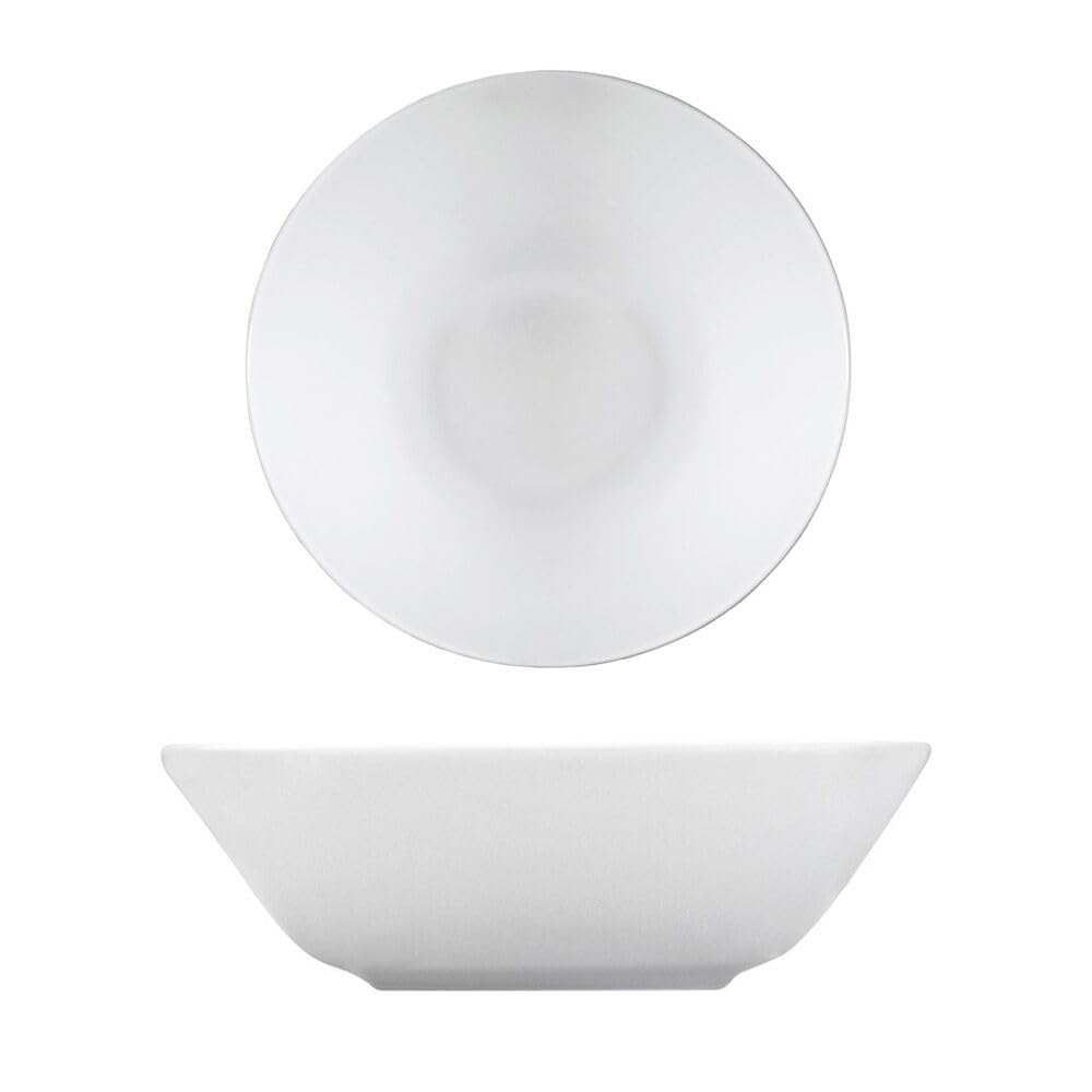 GGM Gastro | DSSPKK14#24 | (24 Stück) PERA Weiß - Desser-/ Salatschale - Ø 130mm - Weiß